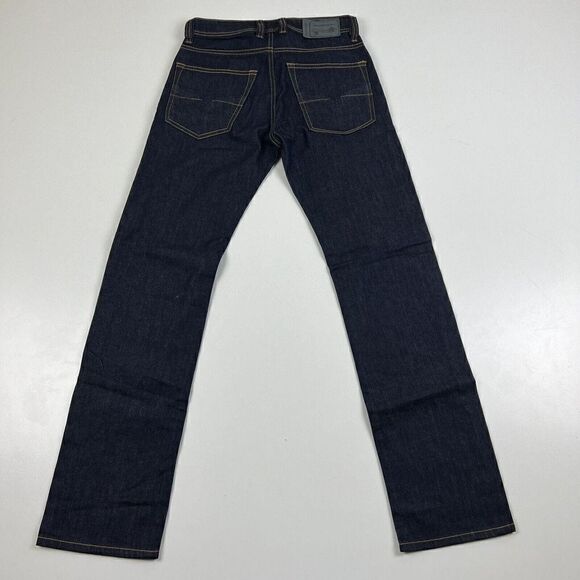 Diesel Mens Blue Denim Larkee Relaxed 0R8J4 Comfort Straight Jeans 26x30 $178 - Picture 11 of 12